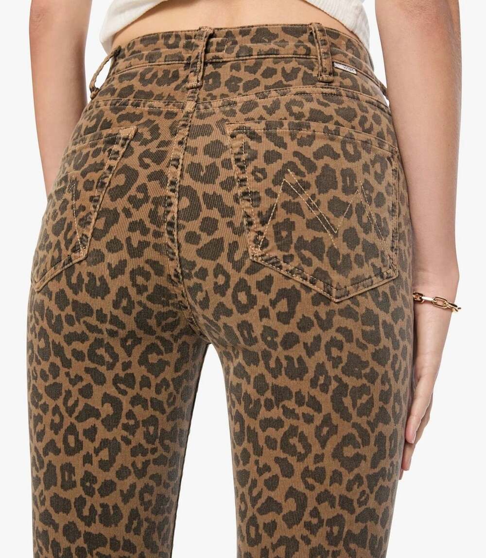 MOTHER The Hustler Flood Printed Jeans